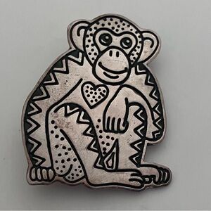 Sterling Silver Taxco Mexican Silver Vintage Brooch